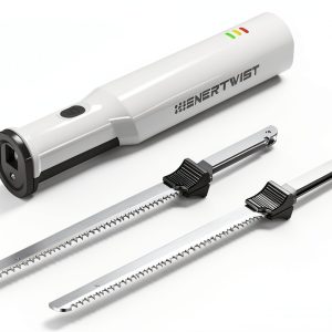 ENERTWIST Cordless Electric Knife Rechargeable Stainless-0