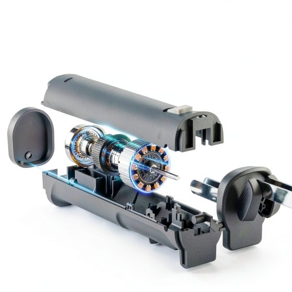 D DUSSAL Cordless Electric Knife Stainless Steel Serrated-4