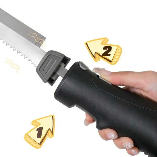 Royalsellpro Electric Knife Cordless Rechargeable USB-4