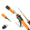 Honoson Electric Hot Knife Set Metal Blades Wood Handle-2