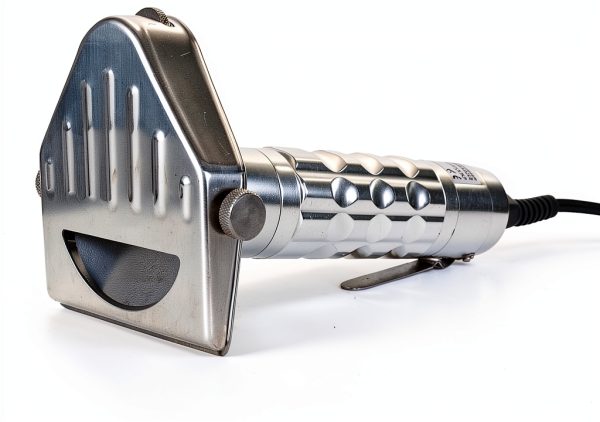 NJTFHU Electric Knife Stainless Steel Gyro Slicer Anti Slip-2