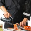 NutriChef Electric Carving Knife Stainless Steel Serrated-3