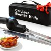 YOTAN Cordless Electric Knife Stainless Steel Rechargeable-0