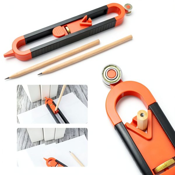 Yuntop Contour Scribe Tool Metal ABS Adjustable Locking-5