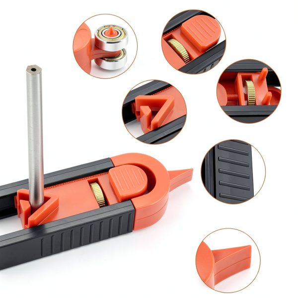 Yuntop Contour Scribe Tool Metal ABS Adjustable Locking-3