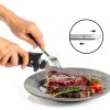 D DUSSAL Cordless Electric Knife Stainless Steel Serrated-1