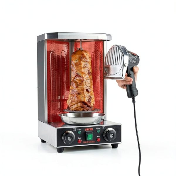 VEVOR Electric Kebab Knife Stainless Steel Adjustable Slicer-1