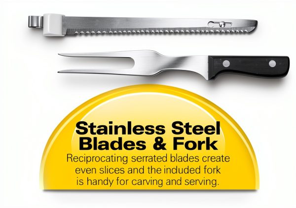 Hamilton Beach Electric Knife Stainless Steel Serrated-3
