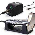 NJTFHU Electric Knife Stainless Steel Gyro Slicer Anti Slip-0