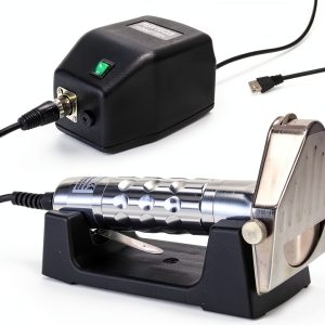 NJTFHU Electric Knife Stainless Steel Gyro Slicer Anti Slip-0