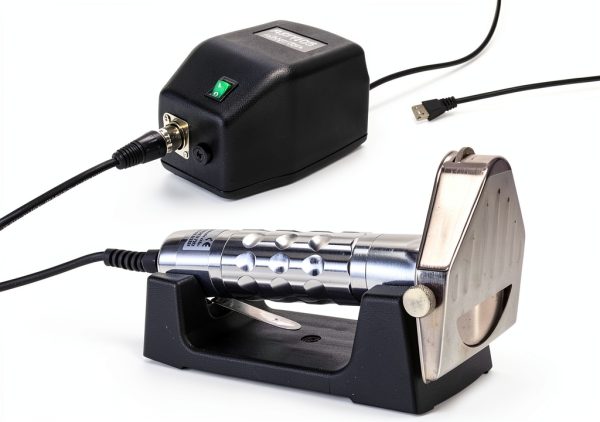 NJTFHU Electric Knife Stainless Steel Gyro Slicer Anti Slip-0