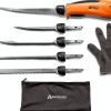 American Angler Electric Fillet Knife 8 Inch Stainless Steel-0