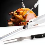 Mueller Electric Knife Set Stainless Steel Blades Carving-0