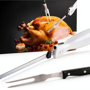 Mueller Electric Knife Set Stainless Steel Blades Carving-0