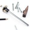 Mr Pen Wheel Marking Gauge Metal Knurled Grip Woodworking-4