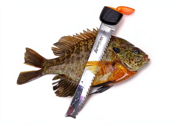 American Angler Electric Fillet Knife 8 Inch Stainless Steel-3