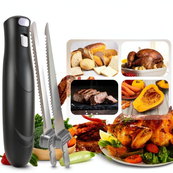 Royalsellpro Electric Knife Cordless Rechargeable USB-6