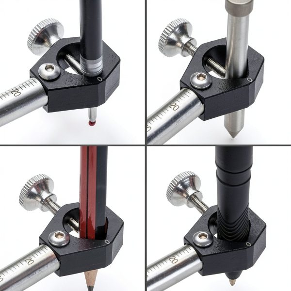 VISLONE Scriber Marking Tool Aluminum Anti Roll Design-5