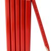RONDURE Carpenter Pencils Flat Design Red Woodworking Tools-3