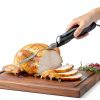 OVENTE Electric Knife Stainless Steel Serrated Blade-2