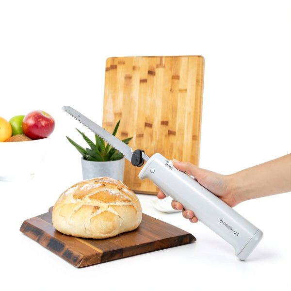 PREMIUS Electric Knife Cordless Stainless Steel Carving-8