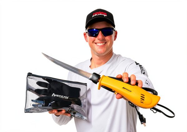 American Angler Electric Fillet Knife 8 Inch Stainless Steel-7