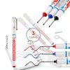 Zonon Deep Hole Marker Pen ABS Plastic Refillable Chisel Tip-1