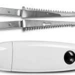 Leopacat Electric Fillet Knife Stainless Steel Lightweight-0