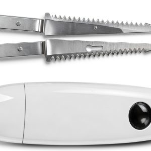 Leopacat Electric Fillet Knife Stainless Steel Lightweight-0