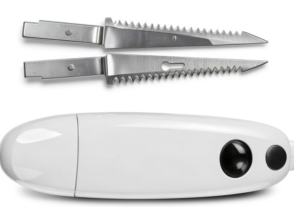 Leopacat Electric Fillet Knife Stainless Steel Lightweight-0