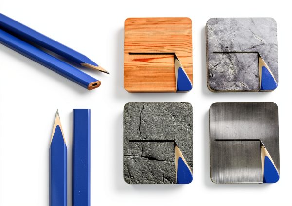 Hiboom Carpenter Pencils Retractable Holder Woodwork-4