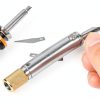Honoson Electric Hot Knife Set Metal Blades Wood Handle-3