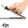 Mr Pen Wheel Marking Gauge Metal Knurled Grip Woodworking-2