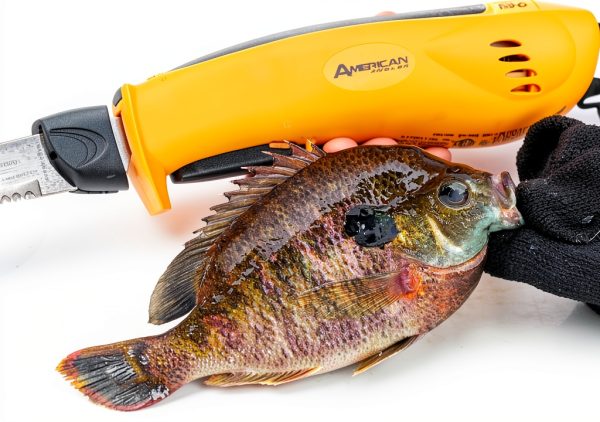 American Angler Electric Fillet Knife 8 Inch Stainless Steel-2