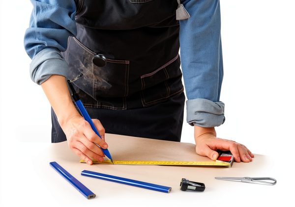 Hiboom Carpenter Pencils Retractable Holder Woodwork-5