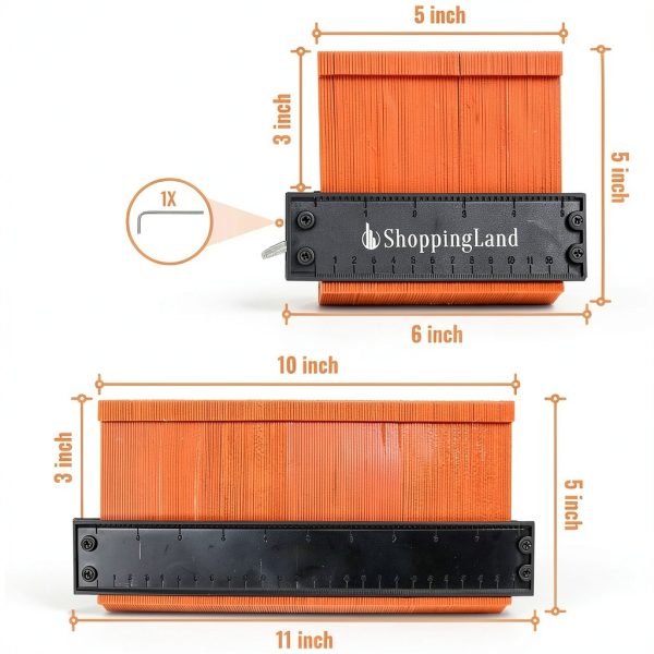 SPL Contour Gauge Profile Tool with Locking System-2
