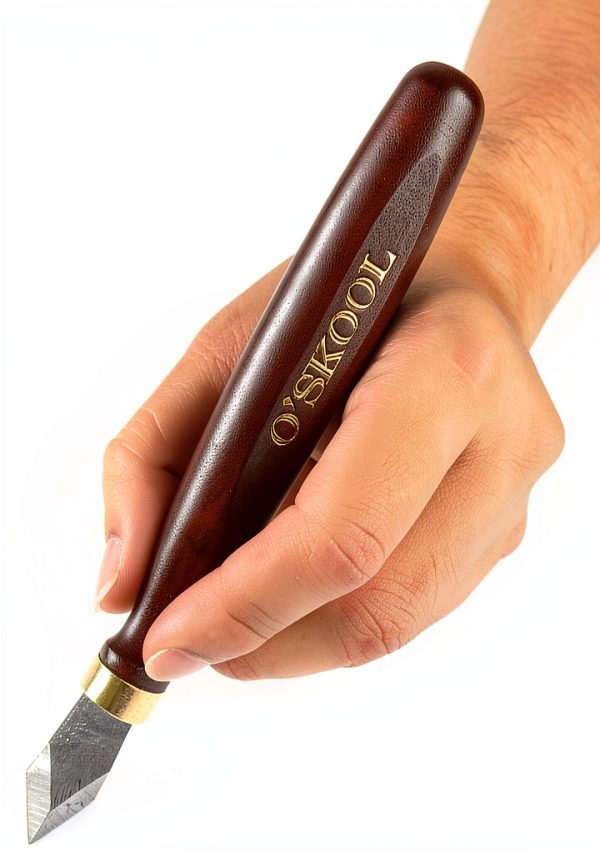 O'SKOOL Wood Marking Knife Fine Tip Lightweight Woodworking-4