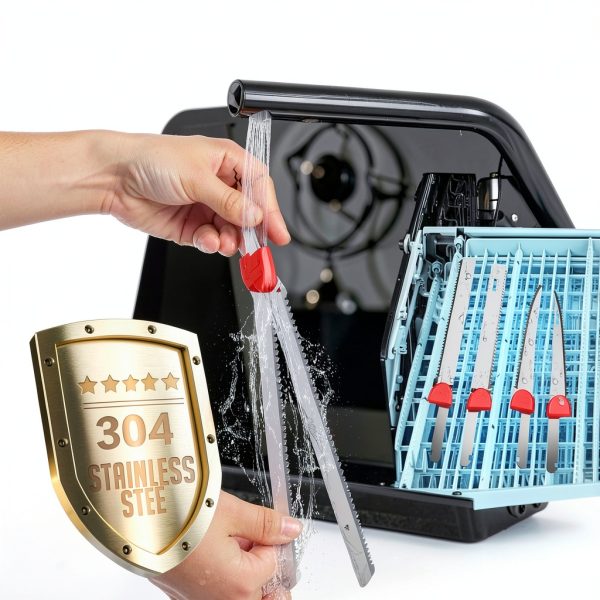 Electric Knife Cordless Royalsellpro Rechargeable Serrated-4