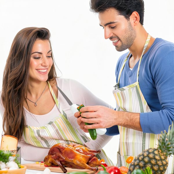 Leopacat Electric Fillet Knife Stainless Steel Lightweight-2