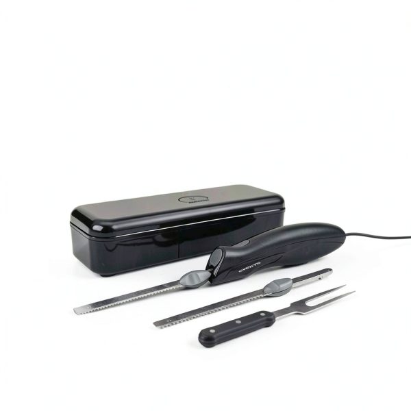 OVENTE Electric Knife Stainless Steel Serrated Blade-4