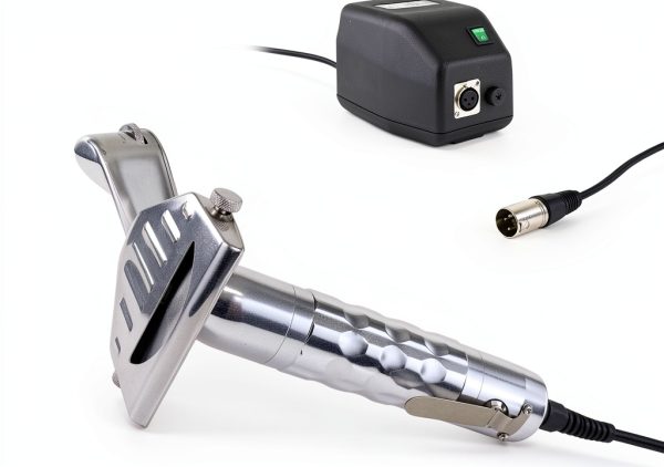 NJTFHU Electric Knife Stainless Steel Gyro Slicer Anti Slip-4