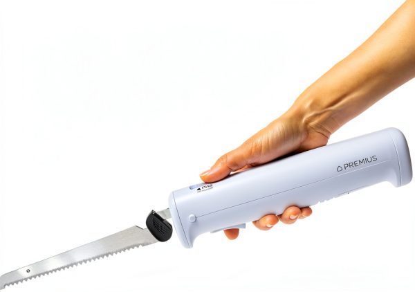 PREMIUS Electric Knife Cordless Stainless Steel Carving-0