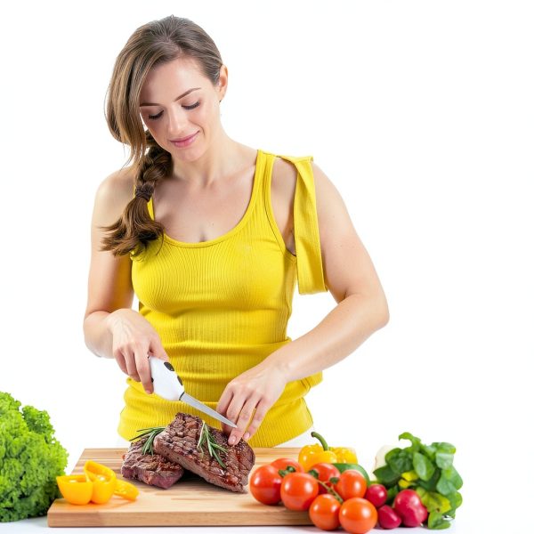 Leopacat Electric Fillet Knife Stainless Steel Lightweight-1