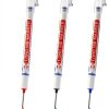 Zonon Deep Hole Marker Pen ABS Plastic Refillable Chisel Tip-0