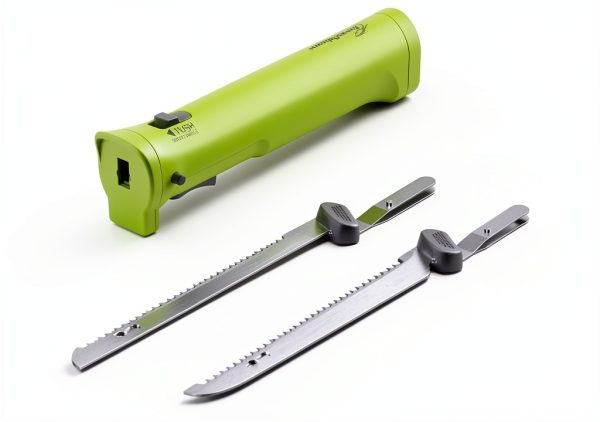 Eyoyofishcam Electric Knife Cordless Stainless Steel Kitchen-8