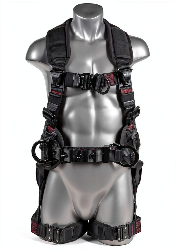 Palmer Safety Fall Harness Small Black Men's-1