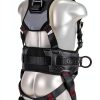 Palmer Safety Fall Harness Small Black Men's-3