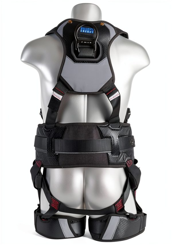 Palmer Safety Fall Harness Small Black Men's-4