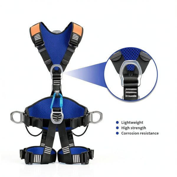 Fall Protection Harness DIJJIG Polyester Full Body-5