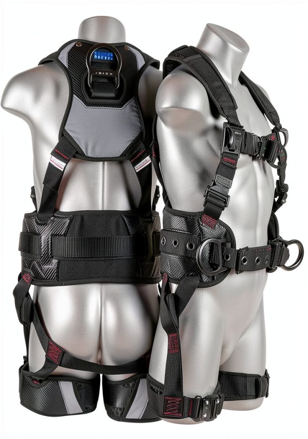 Palmer Safety Fall Harness Small Black Men's-0
